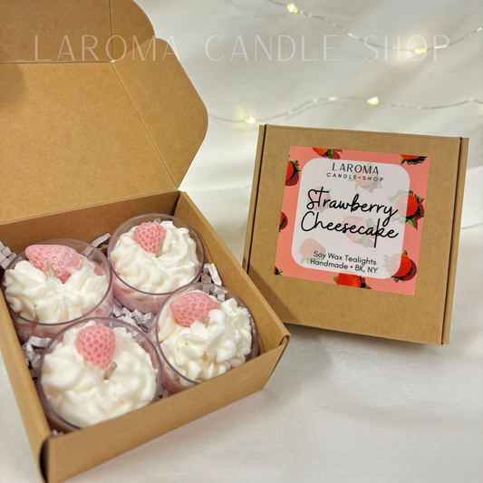 Strawberry Cheesecake Tealight Box