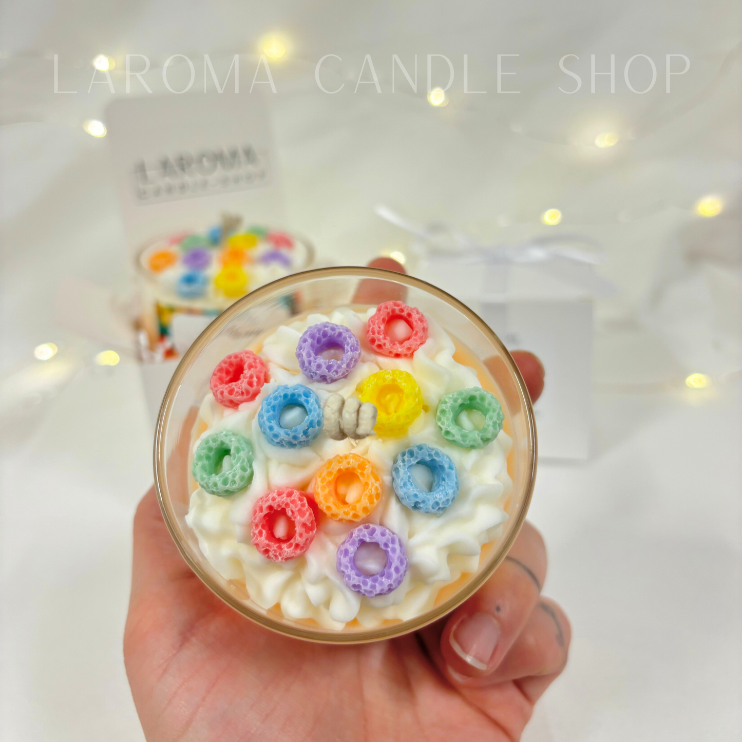 Fruit Loops Dessert Candle 4oz & 8oz