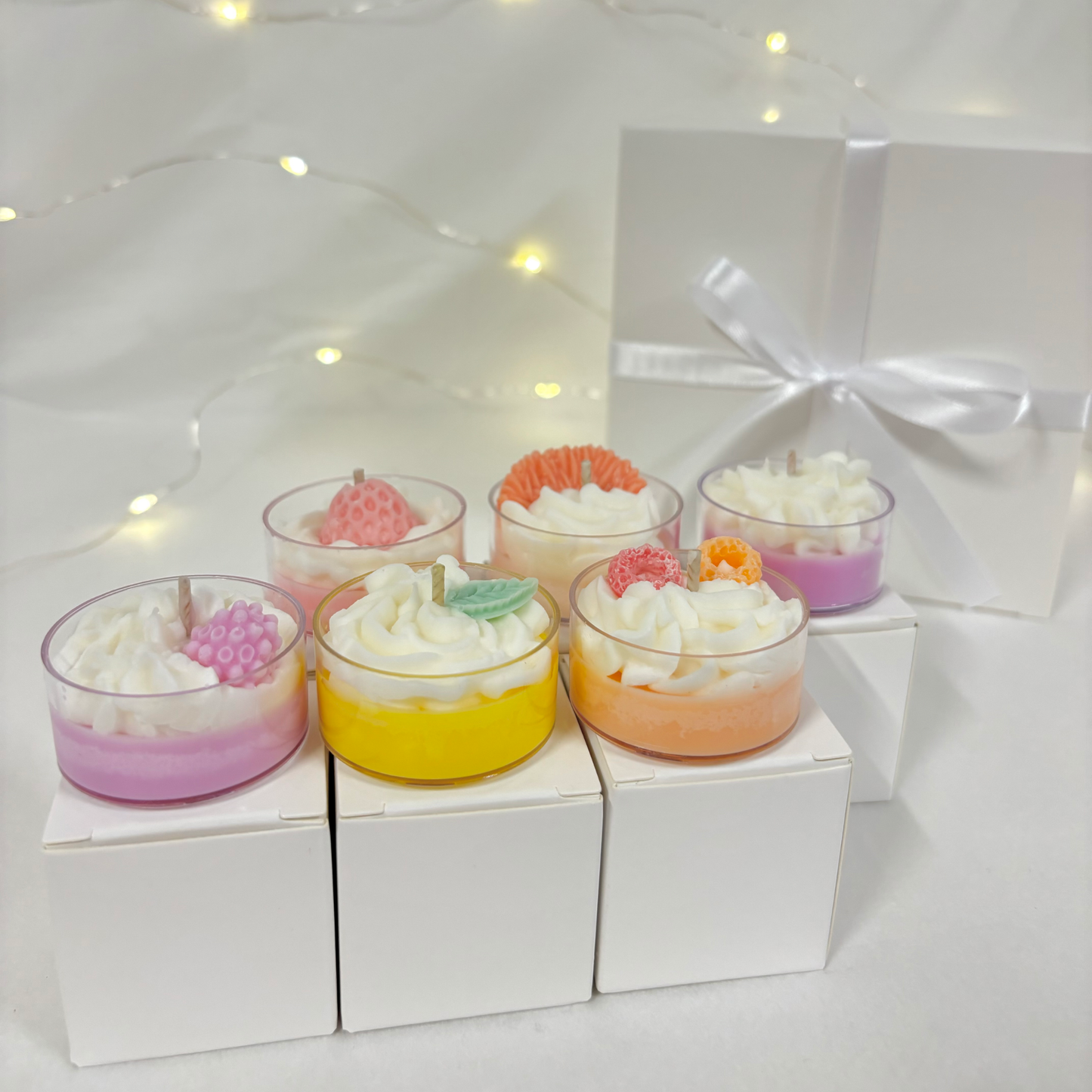 Fruity Dessert Tealight Party Favors