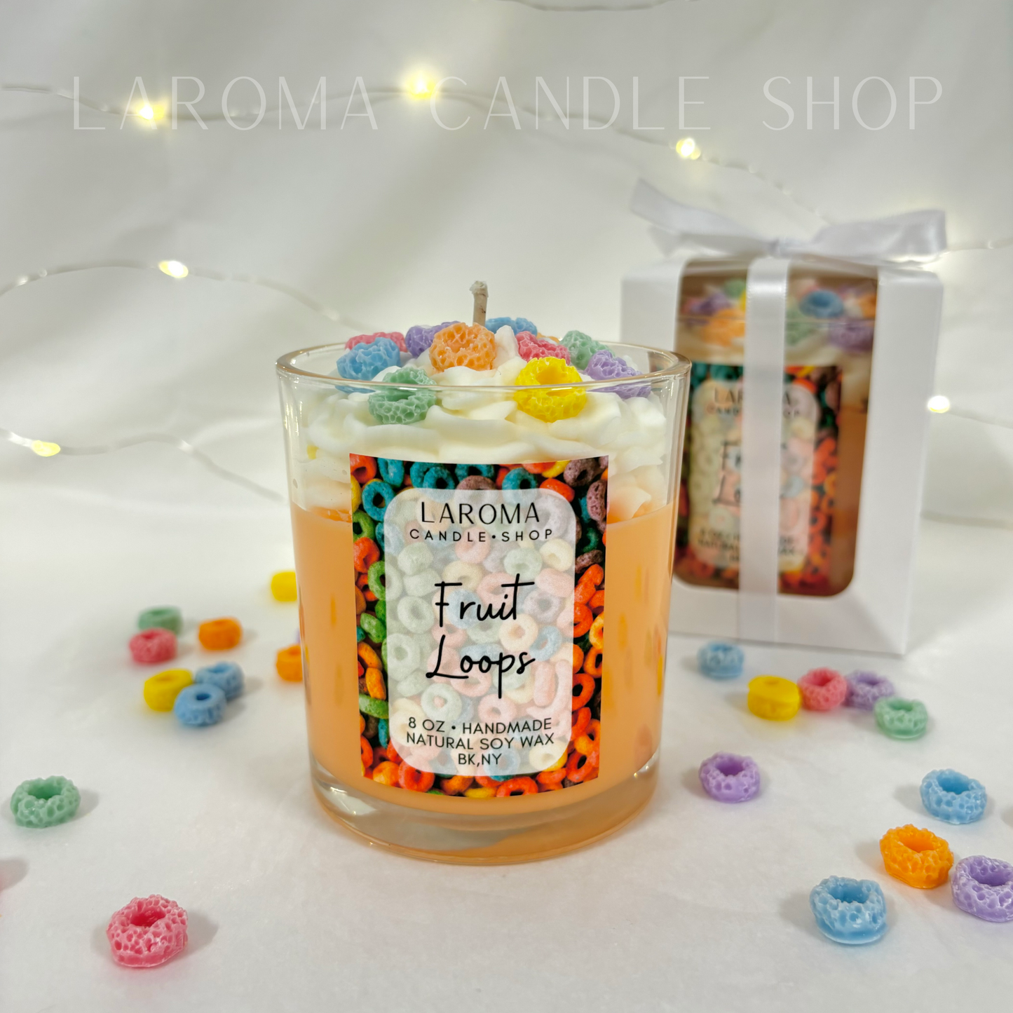 Fruit Loops Dessert Candle 4oz & 8oz