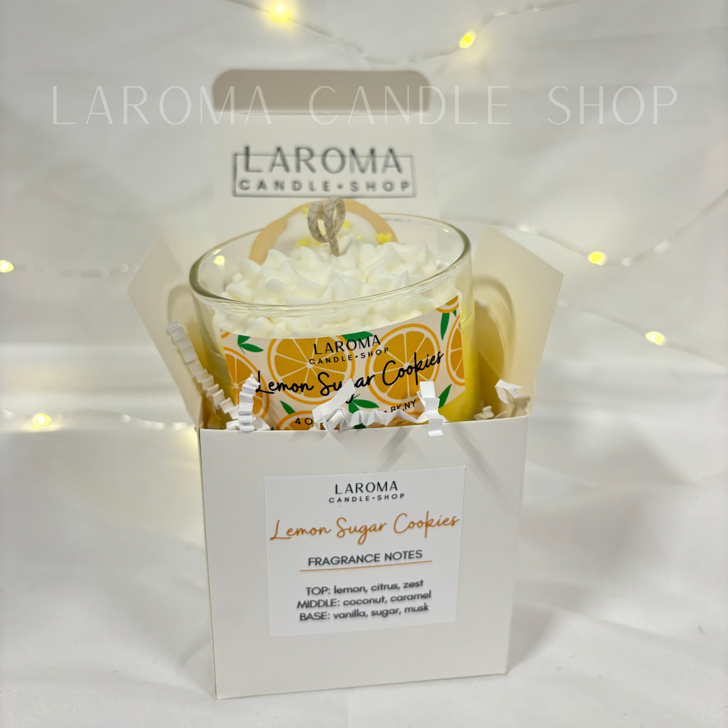 Lemon Dessert Candle 4 oz