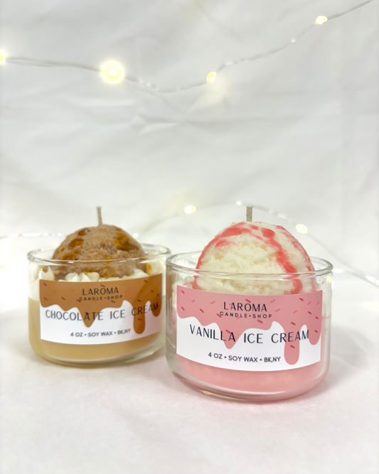 Ice Cream Dessert Candle 4 oz