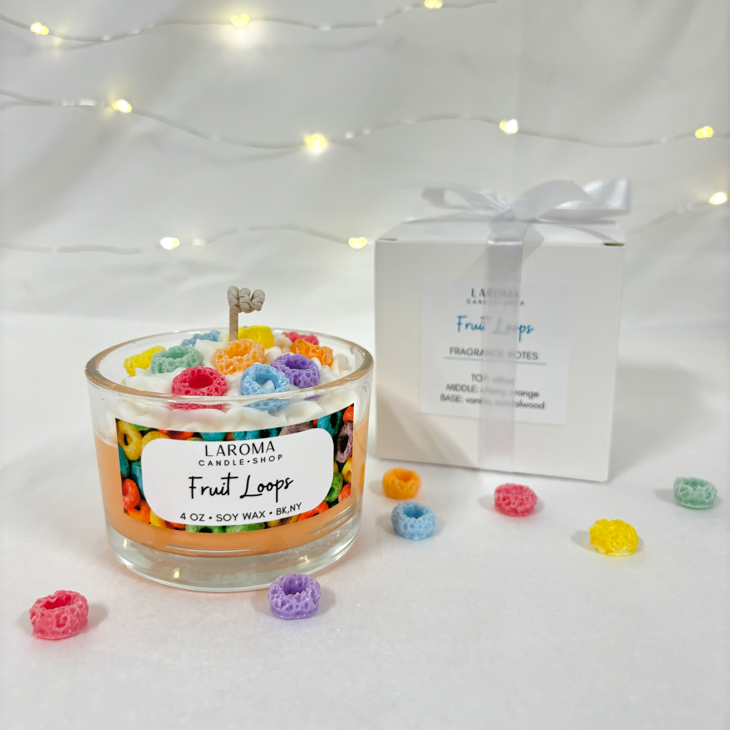 Fruit Loops Dessert Candle 4oz & 8oz